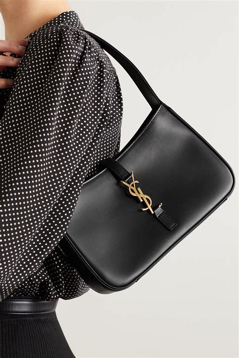 ysl leather shoulder bag